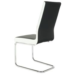 Scaun Mobhaus Neana (Black/White) Thumb