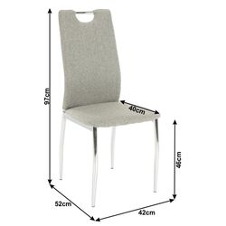 Стул Mobhaus Oliva New (Beige) Thumb