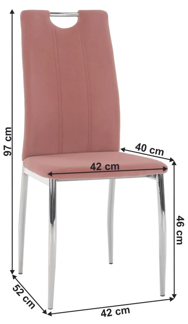 Scaun Mobhaus Oliva New (Pink)