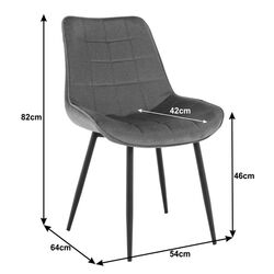 Стул Mobhaus Sarin (Gray) Thumb