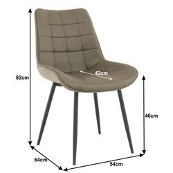 Стул Mobhaus Sarin (Gray-Brown) Thumb