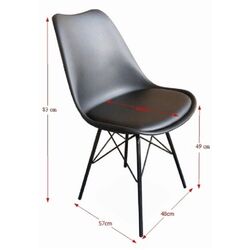 Scaun Mobhaus Tamora (Black) Thumb