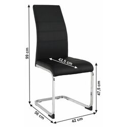 Scaun Mobhaus Vatena (Black) Thumb