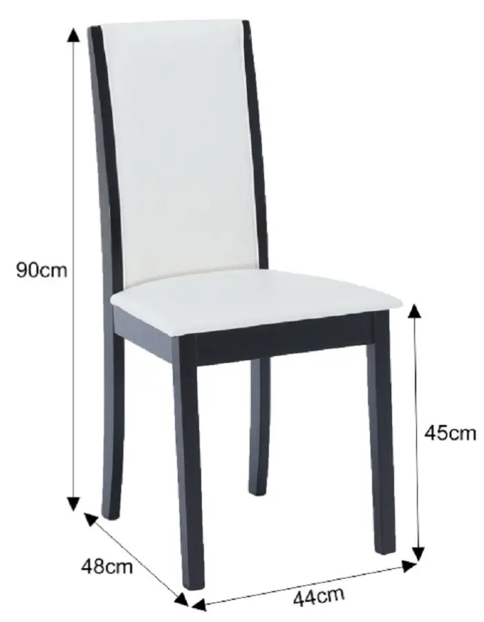 Scaun Mobhaus Venis New (Wenge/White)