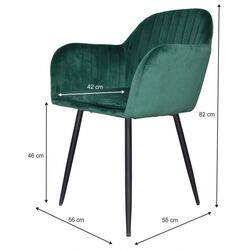 Стул Mobhaus Zirkon (Emerald) Thumb