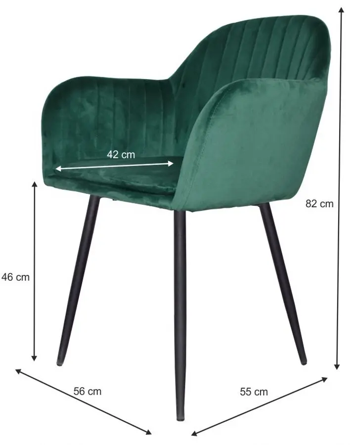 Стул Mobhaus Zirkon (Emerald)