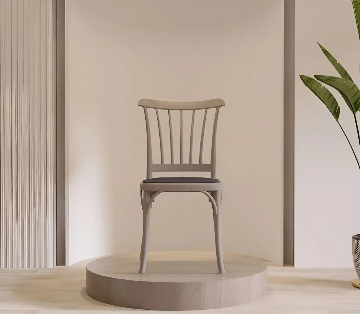 Стул ModaLife Alvin (Cappucicno/Blue)