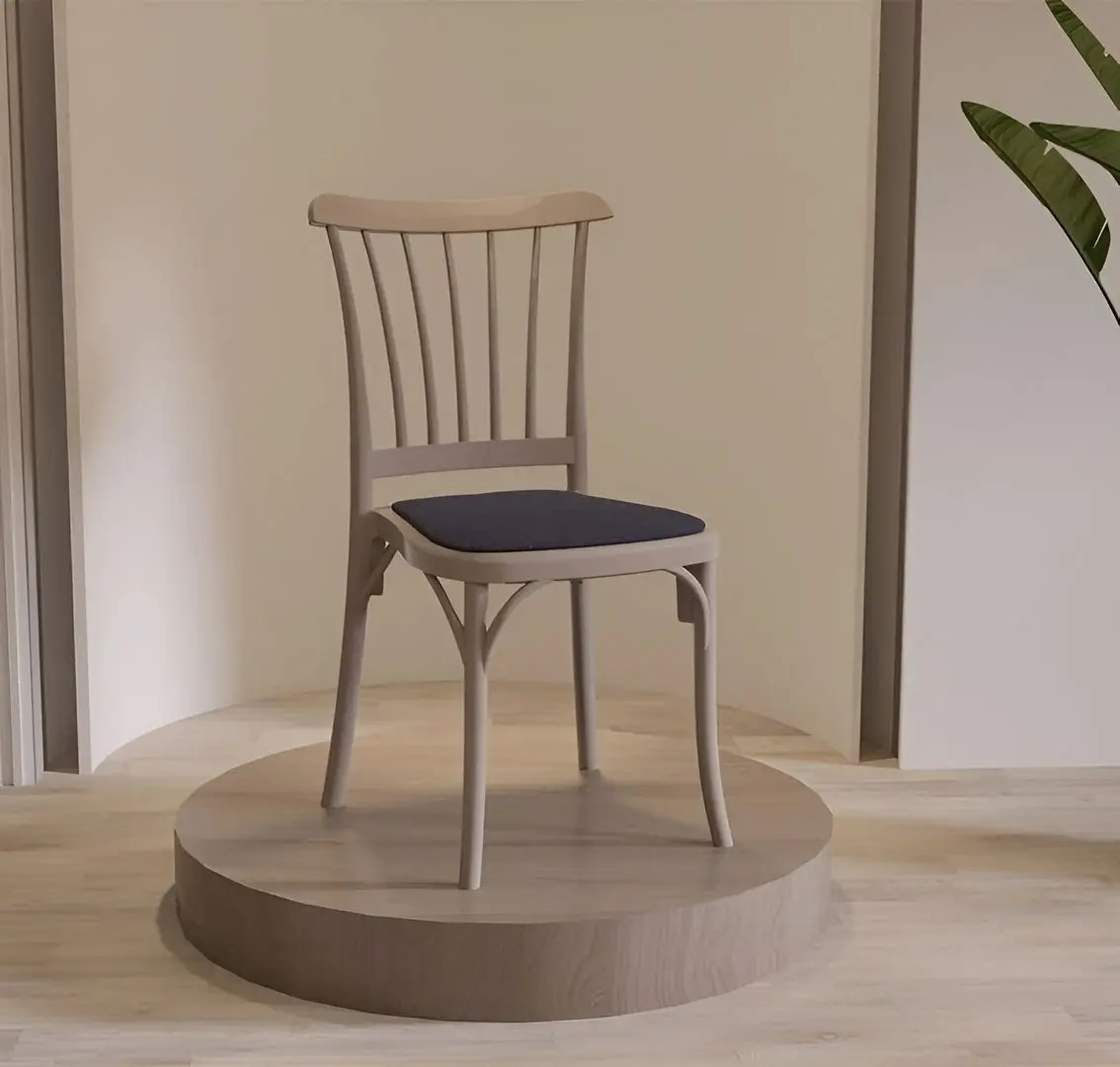 Стул ModaLife Alvin (Cappucicno/Blue)