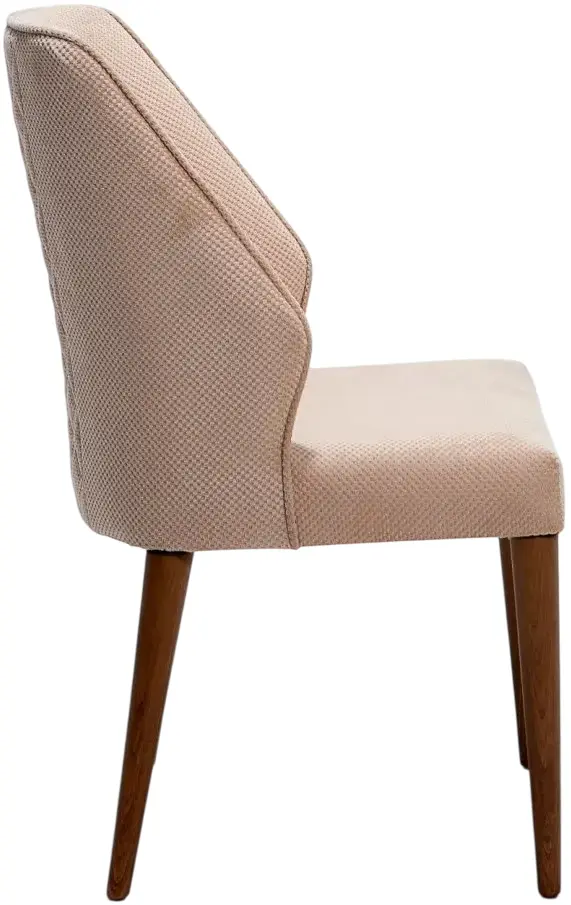 Scaun ModaLife Olivya (Beige/Natural Wood)