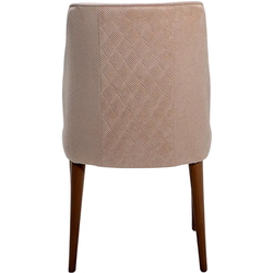 Scaun ModaLife Olivya (Beige/Natural Wood) Thumb