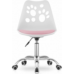 Fotoliu Modern Home Print (White/Pink) Thumb