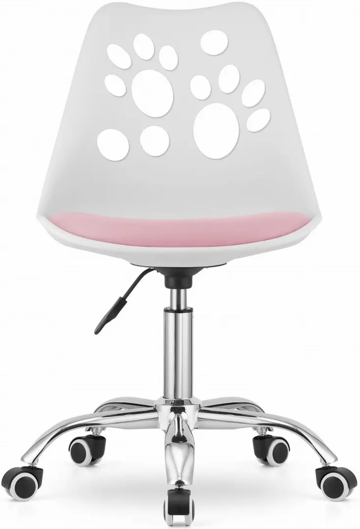 Fotoliu Modern Home Print (White/Pink)