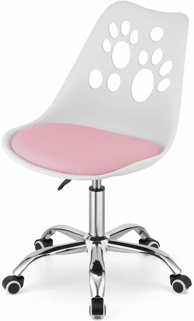 Fotoliu Modern Home Print (White/Pink)