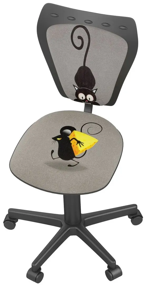 Fotoliu Nowy Styl Ministyle Cat & Mouse (Grey/Black)