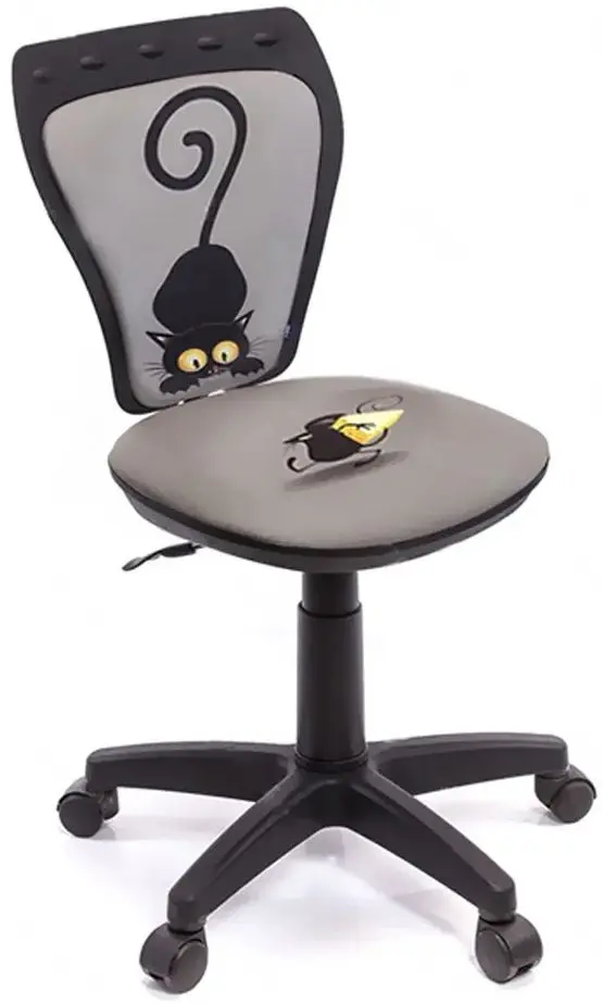 Fotoliu Nowy Styl Ministyle Cat & Mouse (Grey/Black)