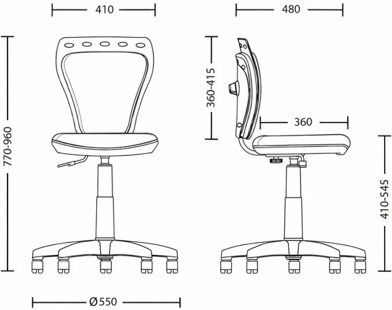 Fotoliu Nowy Styl Ministyle SPR 11 (White/Multicolor)