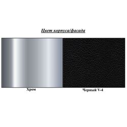 Scaun Nowy Styl Argento (Chrome/Black) Thumb