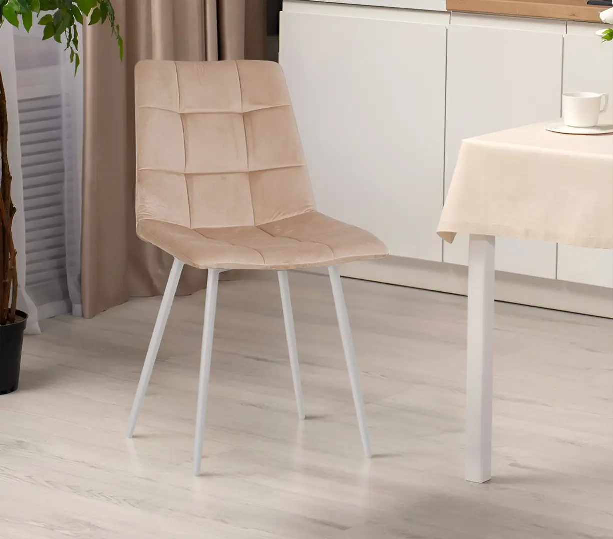 Scaun Nowy Styl Form FX Puma-01 (Beige/White)