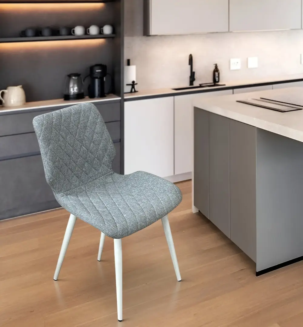 Scaun Nowy Styl Lips NH RMB PN-02 (Light Grey/White)