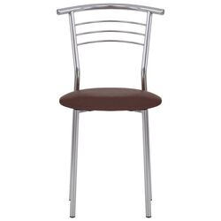Scaun Nowy Styl Marco Chrome (Brown/Chrome) Thumb
