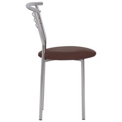 Scaun Nowy Styl Marco Chrome (Brown/Chrome) Thumb