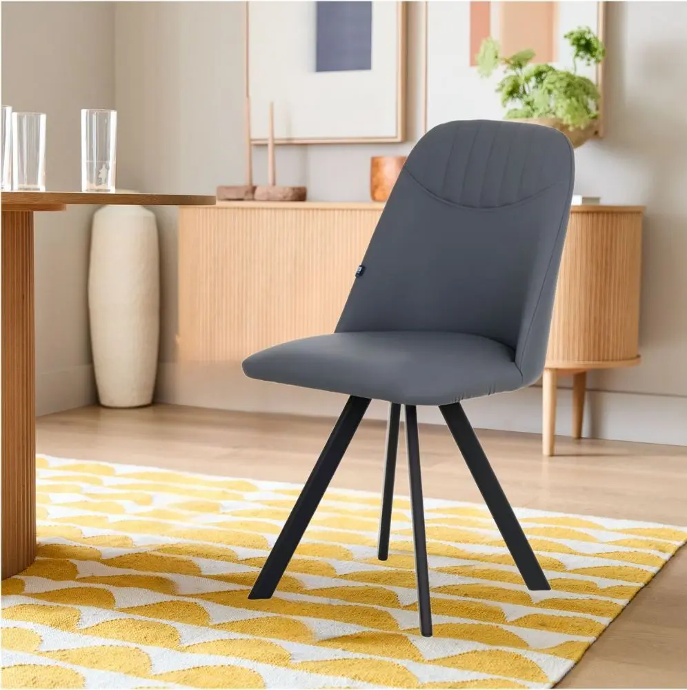 Scaun Nowy Styl Milana 4L Eco-70 (Black/Gray)