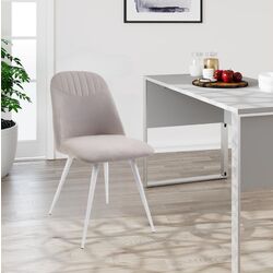 Scaun Nowy Styl Milana HN (White/Beige)