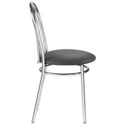 Scaun Nowy Styl Tulipan V4 (Chrome/Black) Thumb