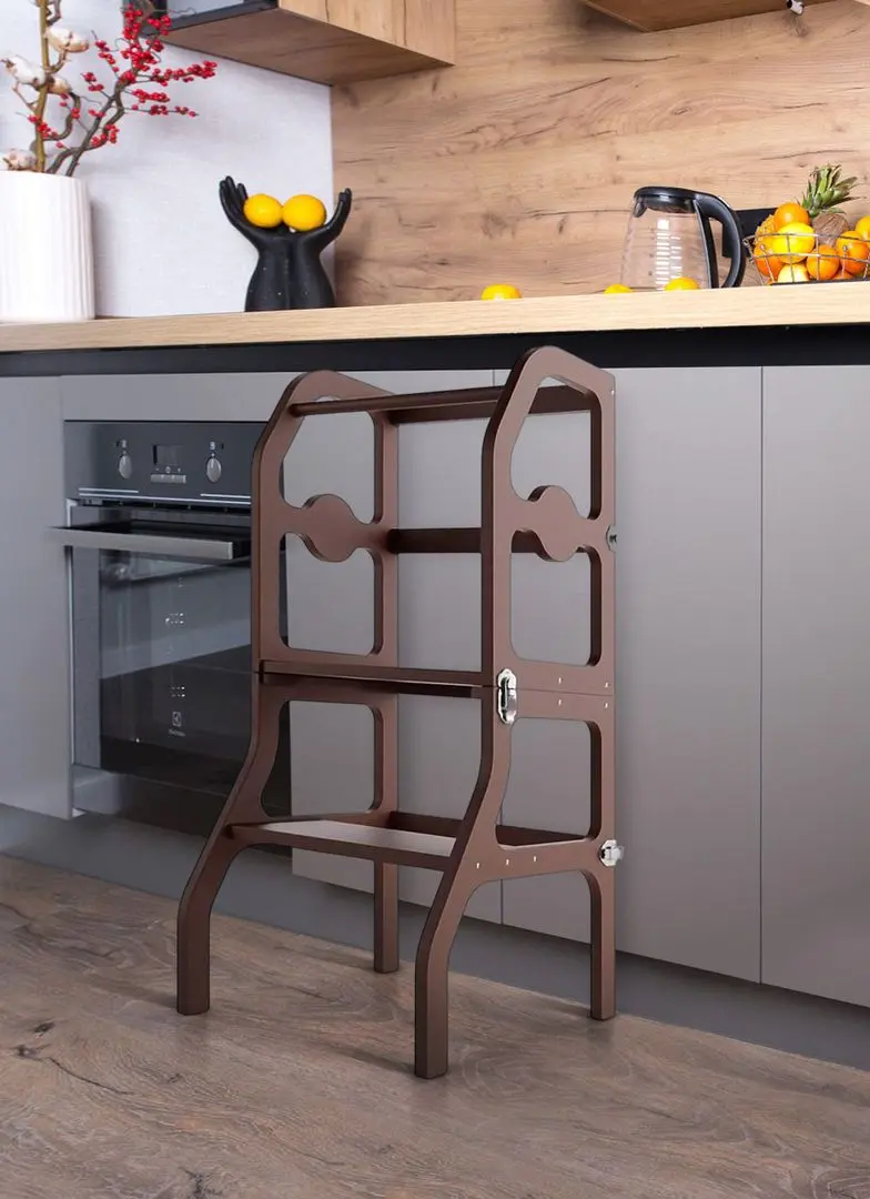 Детский табурет-стремянка 2в1 Procart W08G274B (Brown)