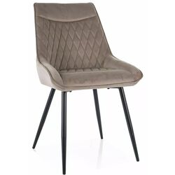 Scaun Signal Agat Bluvel 40 (Dark Beige/Black) Thumb