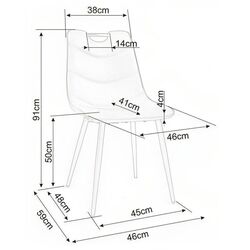 Стул Signal Aloe (Grey/Black) Thumb