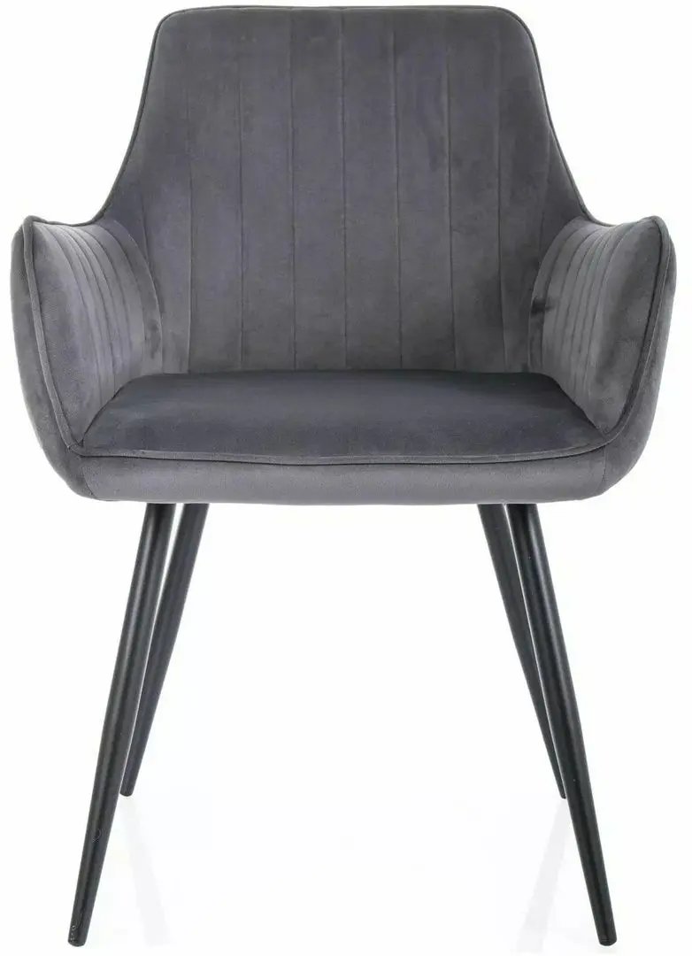 Scaun Signal Apple Bluvel 14 (Grey/Black)