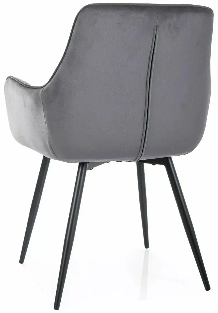 Scaun Signal Apple Bluvel 14 (Grey/Black)