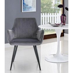 Scaun Signal Apple Bluvel 14 (Grey/Black)