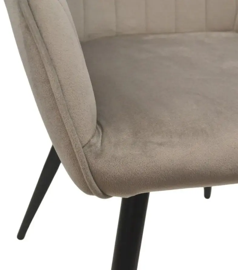 Scaun Signal Apple Bluvel 40 (Dark Beige/Black)