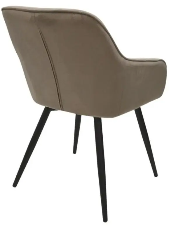 Scaun Signal Apple Bluvel 40 (Dark Beige/Black)