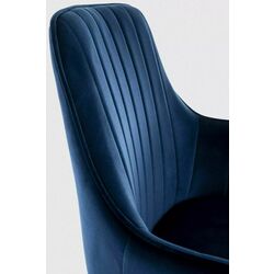 Scaun Signal Apple Bluvel 86 (Dark Blue/Black) Thumb