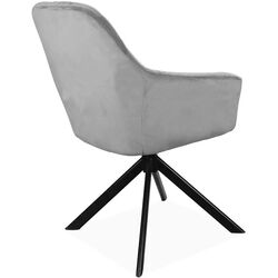 Scaun Signal Astoria II Velvet (Gray/Black) Thumb