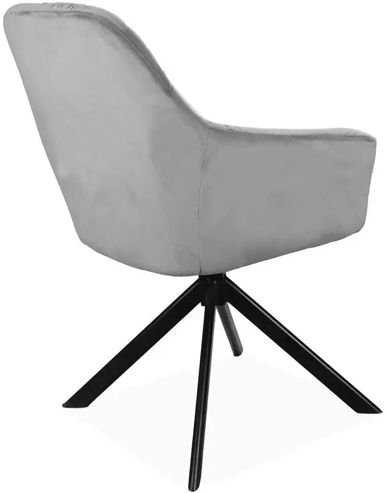 Scaun Signal Astoria II Velvet (Gray/Black)