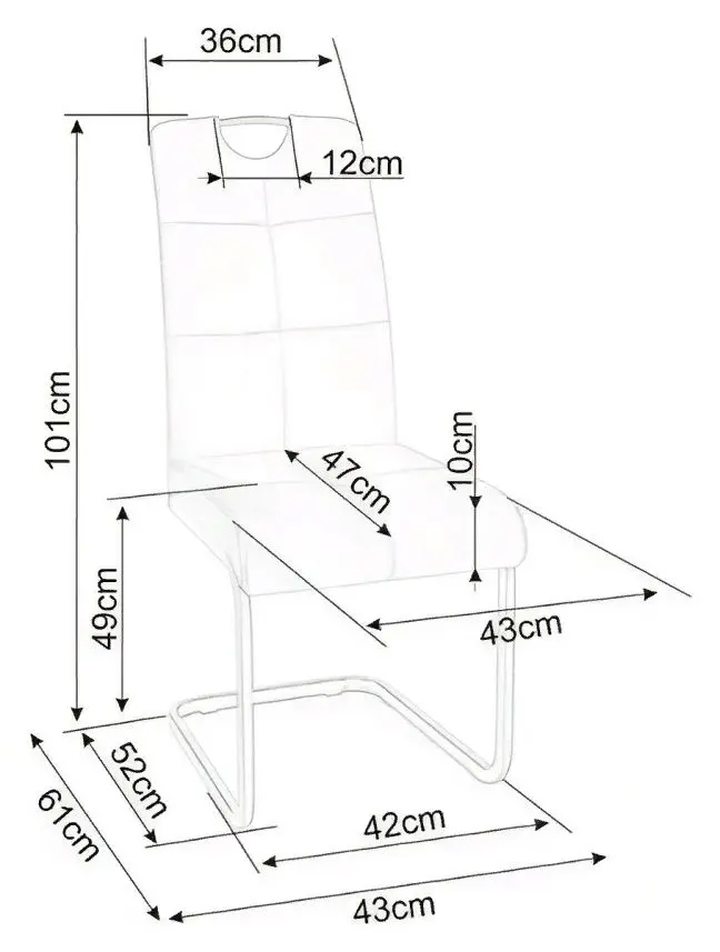 Scaun Signal Axo Brego 77 (Olive/Black) - 2