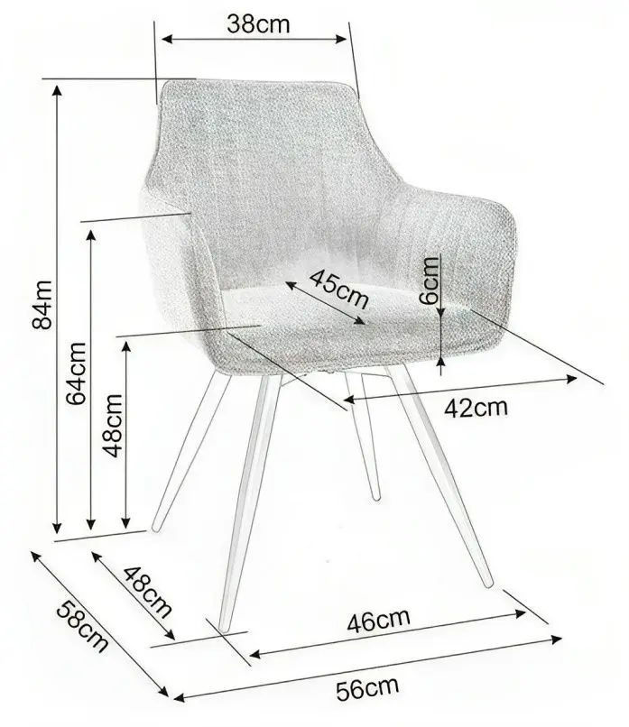 Scaun Signal Ballo Brego 18 (Grey/Black)