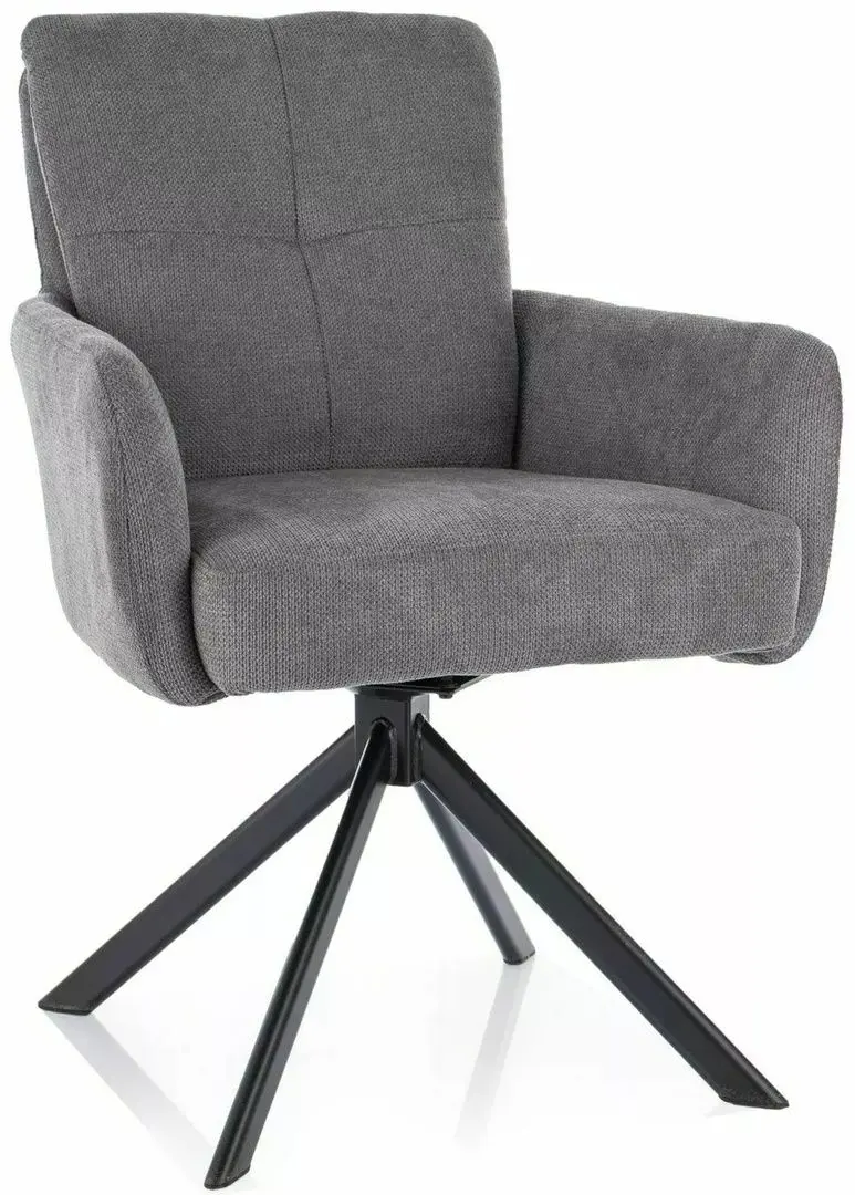 Стул Signal Basil Vardo 11 (Dark Grey/Black Matt) - 3