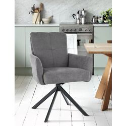 Scaun Signal Basil Vardo 11 (Dark Grey/Black Matt)