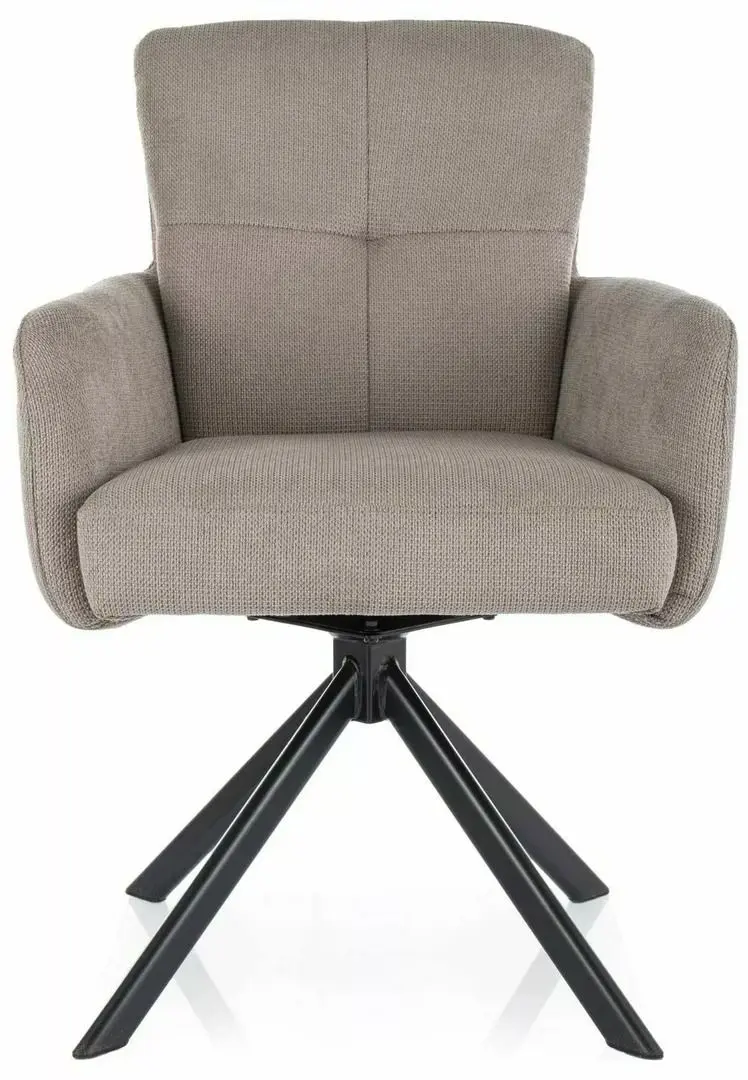 Стул Signal Basil Vardo 34 (Beige/Black) - 2