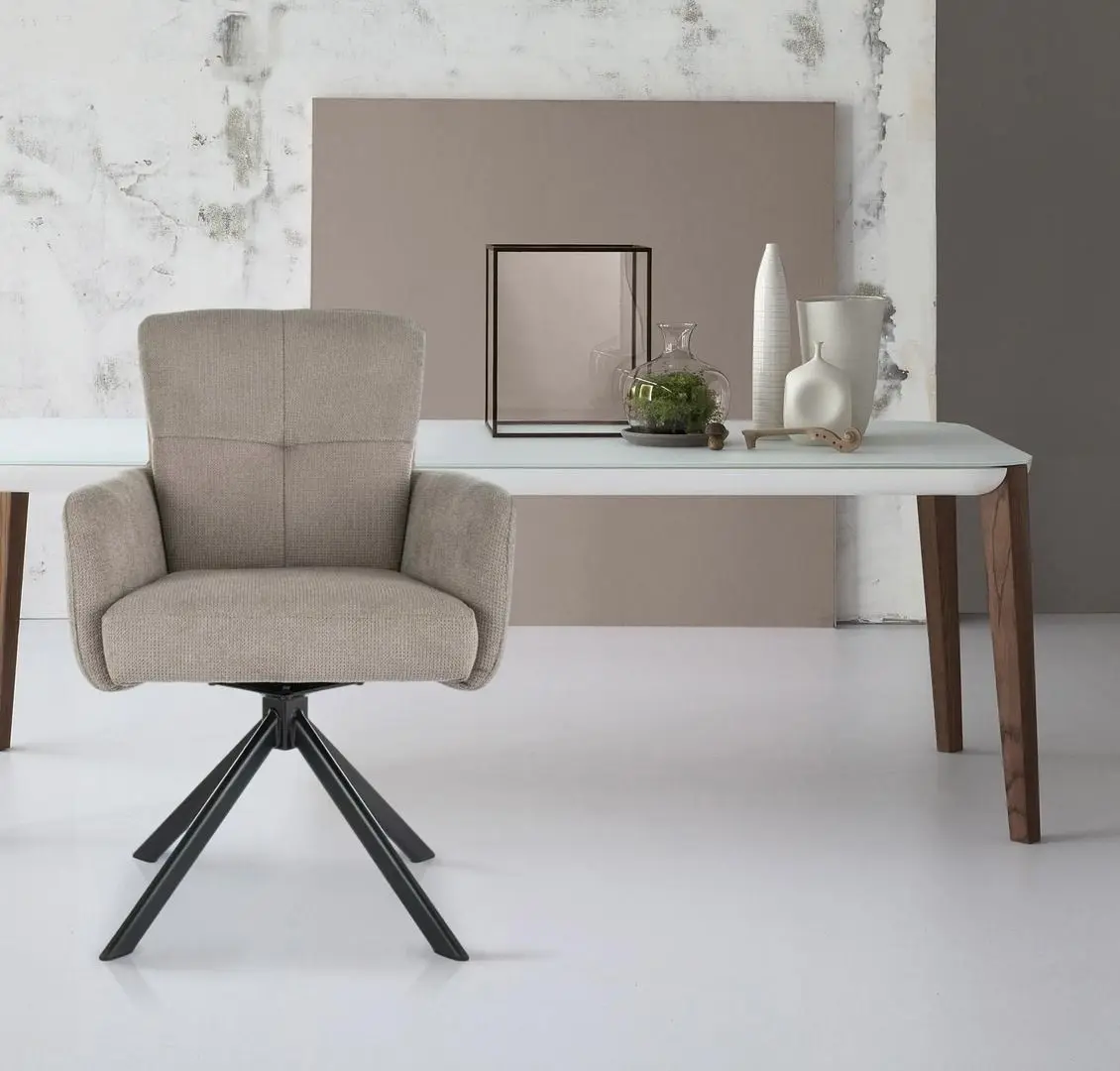 Стул Signal Basil Vardo 34 (Beige/Black)