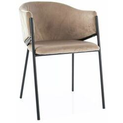 Scaun Signal Bono Bluvel 28 (Beige/Black) Thumb