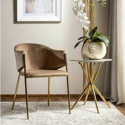 Scaun Signal Bono Bluvel 28 (Beige/Gold)