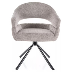 Стул Signal Borgo Raven 07 (Grey/Black) Thumb