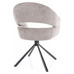 Стул Signal Borgo Raven 07 (Grey/Black) Thumb