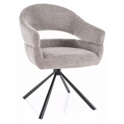 Scaun Signal Borgo Raven 07 (Grey/Black)